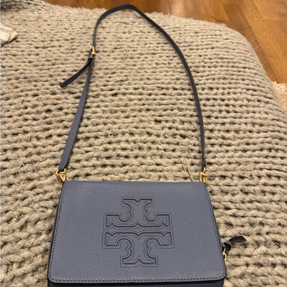 Tory Burch Harper Flat Wallet Crossbody